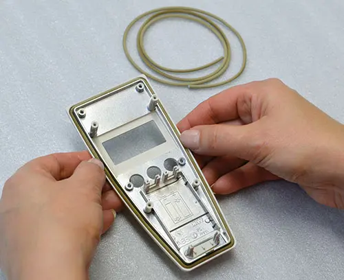 If required we can apply the conductive seals to the enclosure