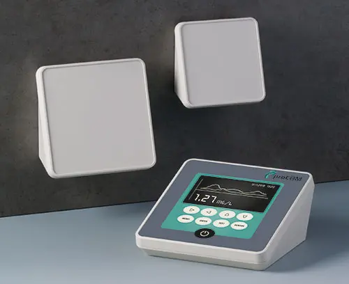 Ergonomic shape, ideal for desktop and wall-mounted applications