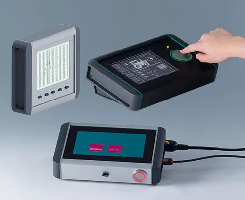 Sophisticated extruded aluminium enclosures for central control units