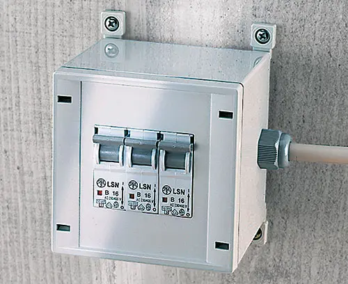 Wall mounting brackets (accessory)