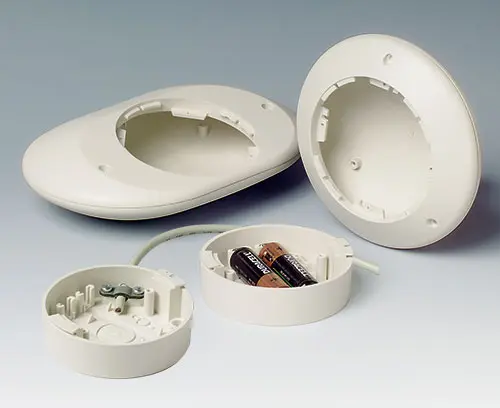 Base com aliviador de tensão (acessório) / 2 x AA