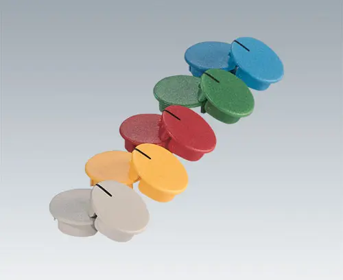 Tampas para knobs redondos e knobs com asas