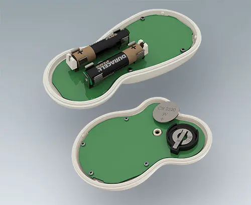 Suporte de pilha de botão e contatos de baterias