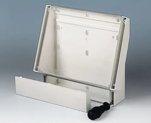 Proteção contra a remoção não autorizada no caso de gabinetes de parede