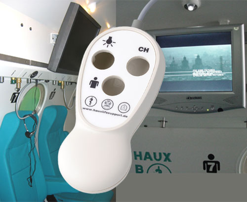 HAUX Patient Entertainment remote control