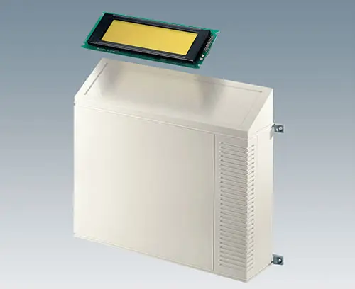 Exibições e letragem bem visíveis