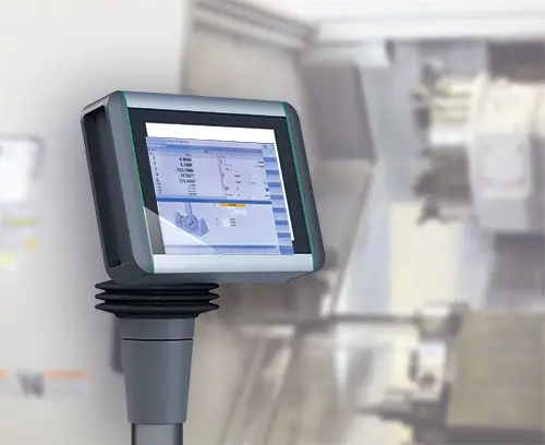 Multi-touch panel for machine control