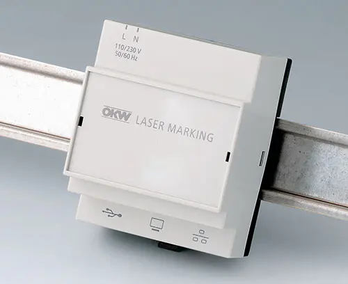 RAILTEC cinza claro com letragem a laser