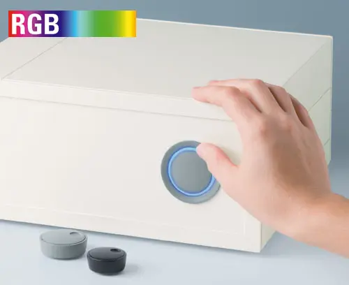 Knobs, modernos e ilumináveis