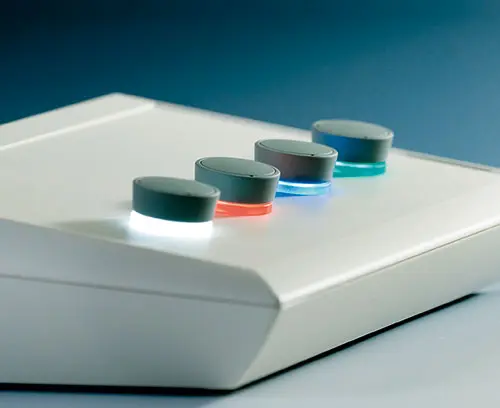 STAR-KNOBS variante de montagem saliente com iluminação LED