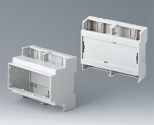 RAILTEC C sem ranhuras de ventilação, 2 lados abertos