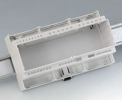 корпус RAILTEC с лазерной гравировкой