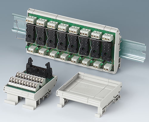 RAILTEC SUPPORT 型轨盒现可提供材质为 PA6 FR 及灰色款式